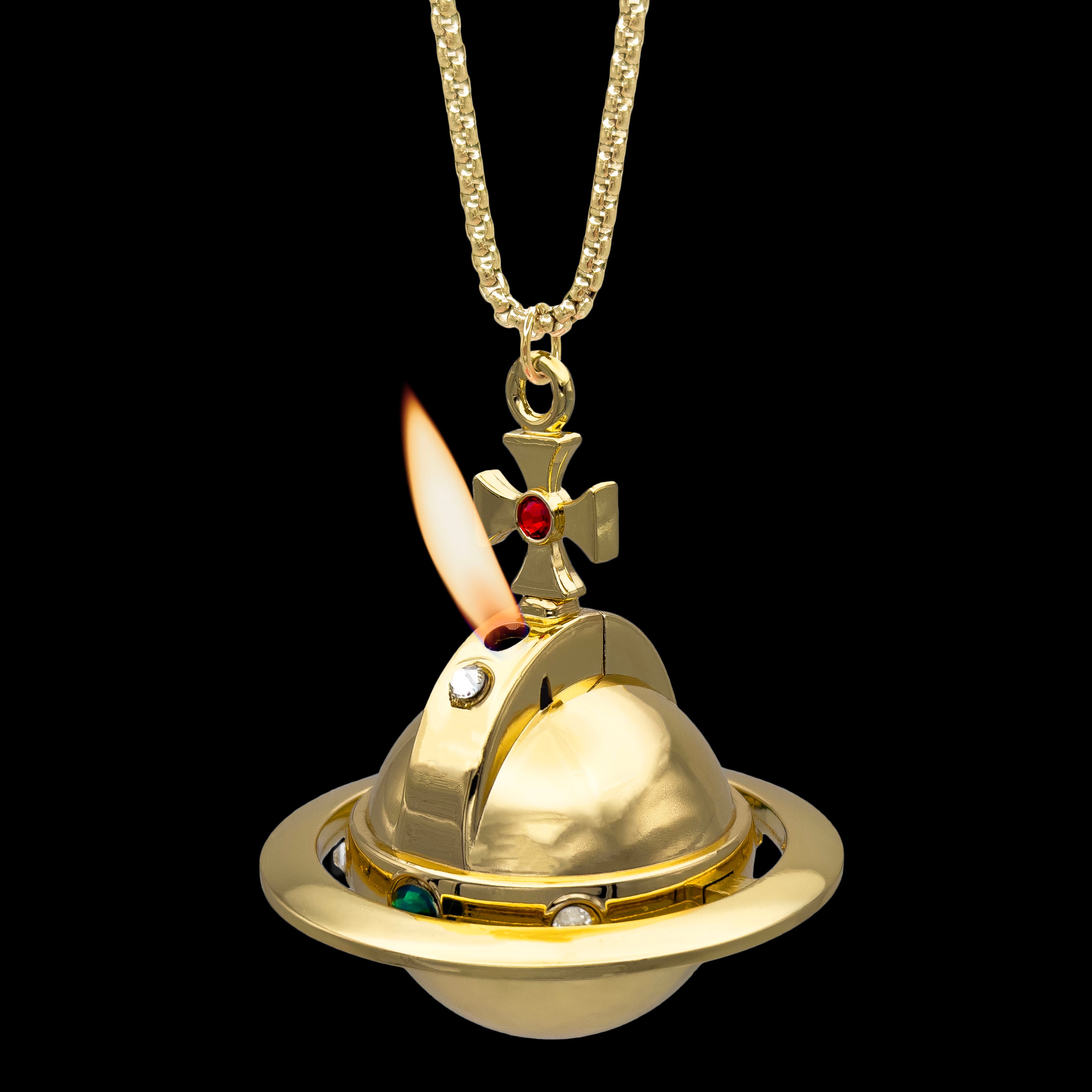 NANA Orb Lighter Necklace Gold